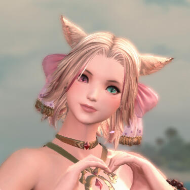 I'm Peach! The Summer Solstice here in Caelum. I enjoy chatting and helping new players along their journey as a Warrior of Light! You can usually find me AFK in Limsa's Aetheryte Plaza or in the FC yard!